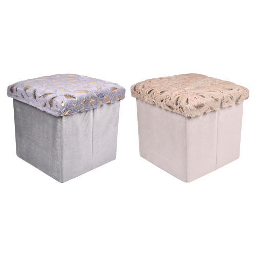 Тумба-пуф складаний "Plush" 35*35*35см Stenson R33442 фото 3