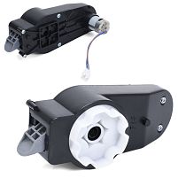 Редуктор колеса в зборі з мотором для дитячого електроквадроцикла Bambi Racer M 6286-GEAR BOX (6V, RPM16000, отвір під вісь: Ø10 мм, ↔20 см)