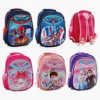 Рюкзак C 72878 розмір: 24х10х32 см, 1 відділення, 3 кишені, на блискавці, пластикові вставки, в пакеті, ВИДАЄТЬСЯ МІКС ВИДІВ