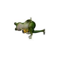 Фігура садова "Funny frog" 10см Stenson R34185