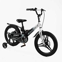 Велосипед дитячий двоколісний Corso MT-18603 «Monti» (колеса Ø18"/гума, рама: магній, допоміжні колеса, гальмо ручне, від 6 років)