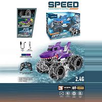 Машина на радіокеруванні XB 1256 акумулятор 3.7 V, USB кабель, пульт 2.4G, масштаб 1:16, гумові колеса, водонепроникна, в коробці