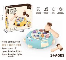 Стукалка 158-7 C світло, звук, два молоточка, у коробці