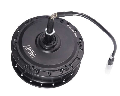 Двигун MXUS MX-500/48 (редукторний, задній, для електровелосипеда, напруга 48V, потужність 500W)