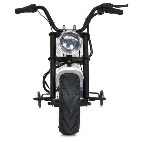 Електромотоцикл дитячий Bambi Racer M 6016AL-1(36V) (колеса: Ø12.6"/гума, акк. 2*18V/9Ah, мотор: 36V/350W, до 20 км/г, додаткові колеса, до 80 кг) фото 2