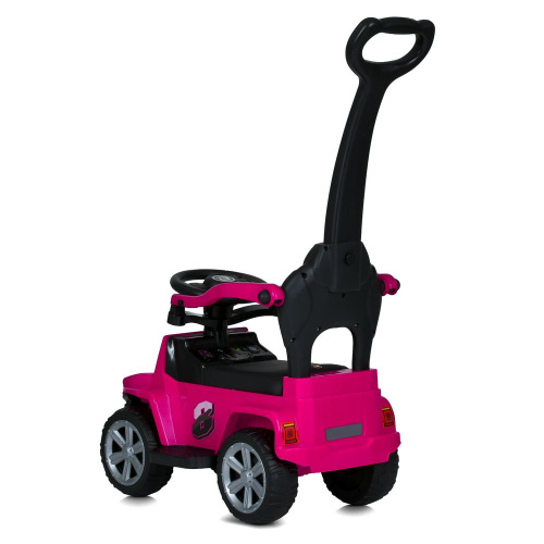 Каталка-толокар Bambi M 5805EL-8 (колеса: Ø7,1"/EVA, батьк. ручка, страхувальний бампер, сидіння: шкіра, музика, до 25 кг) фото 4