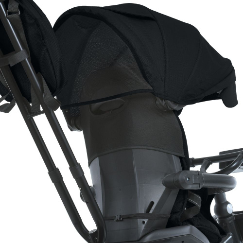 Велосипед дитячий триколісний El Camino ME 1193 Black «MODENA» (колеса: передні Ø10.2"/задні Ø9"/гума, рама: сталь, батьк. ручка, до 30 кг) фото 12