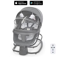 Крісло-гойдалка для немовлят з електро-заколисуванням Mastela 8087 (механізм гойдання: поворотний)