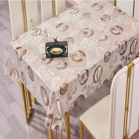 Скатертина-клейонка рідке скло з голографічним малюнком Laser 1.37*20м Stenson MA-5009G