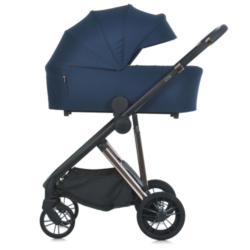 Коляска дитяча прогулянкова El Camino ME 1190 COIL Iris Blue (універсальна, 2в1) фото 2