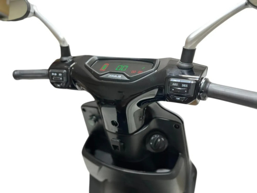 Електроскутер (Tailg) TLG Tiger Gray (колеса: Ø12", акб: 72V/32Ah/Lead-Acid, мотор: 2500W, пробіг на одному заряді до 80 км, до 55 км/год, сірий) фото 9