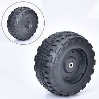 Колесо для дитячого електромобіля Bambi Racer M 6039-T EVA WHEEL (заднє та переднє однакові, Ø32 см, ↔14 см, EVA, адаптер під редуктор)