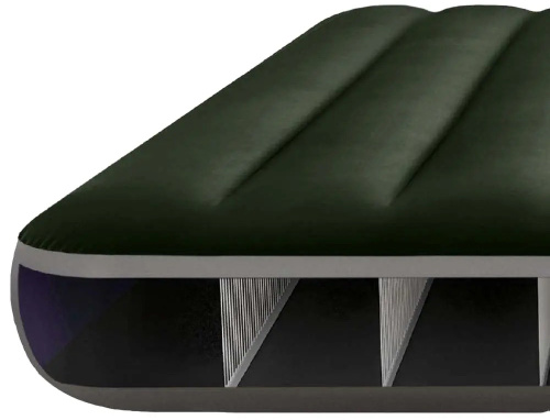 Надувний матрац Intex 64778 «Dura-Beam» (25*137*191 см, півторамісний, електронасос на батарейках, до 272 кг) фото 7