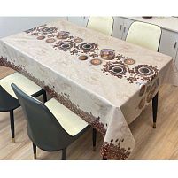 Скатертина-клейонка ПВХ на неткан.основі Premium ущільнена 1.37*25м Stenson MA-5464