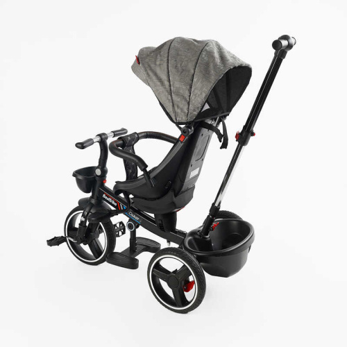 Велосипед дитячий триколісний Best Trike 6390 – 18-698 «Oscar» (колеса: переднє Ø10"/задні: Ø8"/PU, рама: сталь, батьк. ручка, нахил спинки, до 25 кг) фото 3