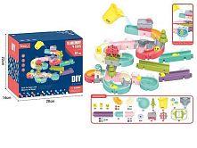Гра для ванної 8366-37 A на присосках, трек, кульки, 62 елементи, в коробці