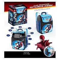 Сейф WF 3008 SM “Рюкзак”, звук, підсвічування, імітація сканування відбитка, в коробці