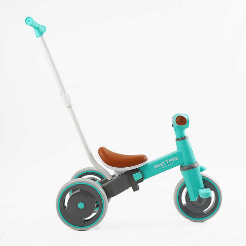 Велосипед дитячий триколісний Best Trike LB-10360 (колеса: переднє Ø10"/задні: Ø8"/гума, рама: нейлон, батьківська ручка, до 25 кг) фото 2