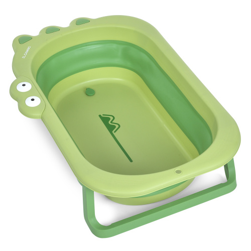 Ванночка для немовлят El Camino ME 1141 CROCO Green (20,8*53,9*80 см., складна)