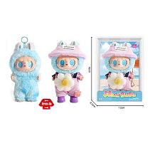 М`яка іграшка-брелок YF 004 G герой, гумовий, висота 17 см, металеве кільце, знімний одяг, рухомі ручки та ніжки, капелюшок, в коробці