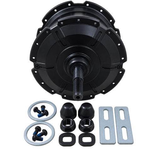 Мотор-колесо MXUS XF15FAT (48V/750W/20", редукторний, задній, для електровелосипеда FATBIKE) фото 2