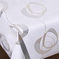 Скатертина-клейонка ПВХ 3-шар. глянсова на тканевій основі Prime Stenson MA-5761B (1.40*20 м)