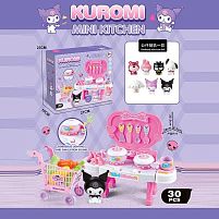 Кухня з героєм LT 117-1 плита має підсвічування та звукову імітацію приготування, візок для покупок, посуд, в коробці