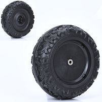 Колесо для дитячого електромобіля Bambi Racer M 5911, M 6073-EVA WHEEL (заднє, Ø34 см, ↔12 см, EVA, адаптер під редуктор)