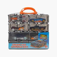 Набір машин 521-1 H 8 металопластикових машин, у коробці