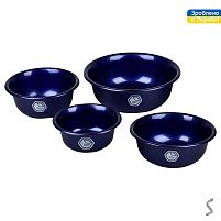 Миски 4пр/наб 0.7л/1.5л/2.0л/3.0л d25.5*9см Stenson NP-74с
