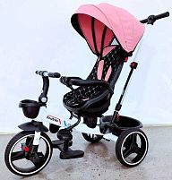 Велосипед 6390 – 16-002 BestTrike "Oscar" ПОВОРОТНЕ СИДІННЯ, КЕРМО СКЛАДАЄТЬСЯ, КОЛЕСА З ПРОГУМОВАНИМ PU, КОШИК, ТЕЛЕСКОПІЧНА РУЧКА