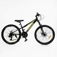 Велоcипед спортивний Corso G-24764 «Genesis» (колеса: Ø24", рама: 11")