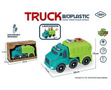 Машина 933-862 AM звуки, мелодія, підсвічування, геометричний сортер, з біопластику, в коробці