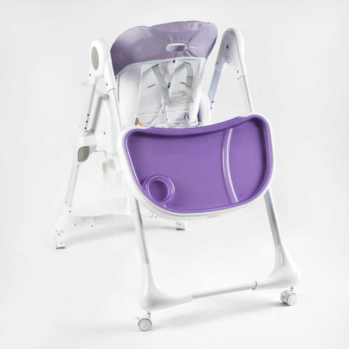 Стільчик для годування Joy K-60290 (55*79*115 см, регульованя: стільниця 3 положення, сидіння 3 положення, висота 7 положень, підніс, кошик, 4 колеса) фото 2