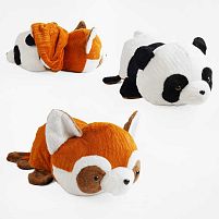 М`яка іграшка M 17658 2в1, "Панда", двостороння, довжина 60 см, у пакеті