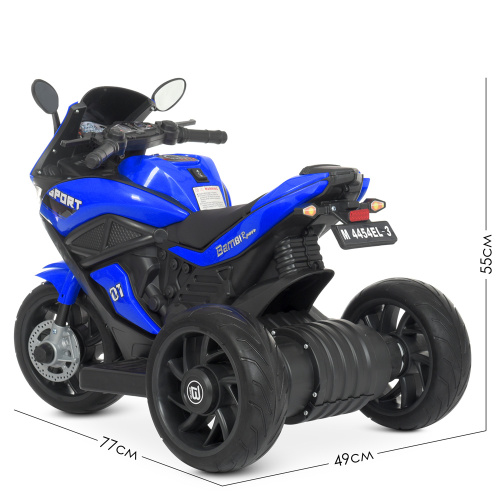 Електромотоцикл дитячий Bambi Racer M 4454EL-4 фото 6