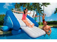 Дитячий надувний ігровий центр Intex 58849 «Water Slide» (Водна гірка з розпилювачем, 127*206*343 см.)
