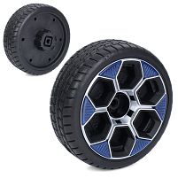 Колесо для дитячого електромобіля Bambi Racer M 6293-WHEEL (заднє та переднє однакові, Ø19 см, ↔5,5 см, EVA, адаптер під редуктор)