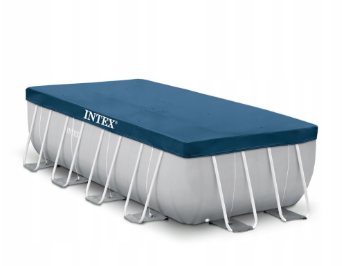 Тент (накриття) Intex 28037 (для прямокутних каркасних басейнів ▭ 200*400 см, фактичний розмір: ▭224*429 см)