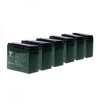 Комплект акумуляторів для електроскутера Tian Neng 72V20AH-HELIUM BATTERY (76,8*170*180 мм, 6-DZF-20, 72V, 20 Ah, GEL, тяговий, 6 шт. в комплекті)
