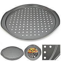 Форма для піци з дірочками "Proffi" d33*35.5*1.5см Stenson MH-0495