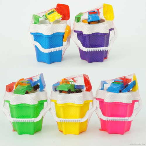 Відро "Квіточка" №4 + машина 012/12 "BAMSIC"