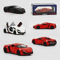 Машинка GT - 07670 "Авто Експерт", 3 кольори, металопластик, 1:24, звук, світло, інерція, рухомі елементи, у коробці, ВИДАЄТЬСЯ МІКС ВИДІВ