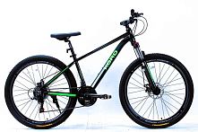 Велосипед двоколісний спортивний Corso KD-27510 «Kord» (колеса Ø27.5"/гума, рама: 15,5"/алюміній, швидкостей: 21, обладнання Shimano)