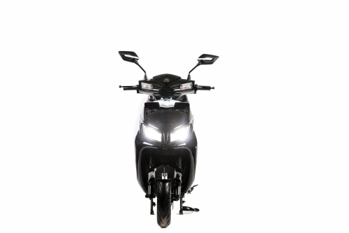 Електроскутер Aima Big Bull Black (колеса: Ø10", акб: 72V/32Ah/Lead-Acid, мотор: 1200W, пробіг на одному заряді до 65 км, до 50 км/год, чорний) фото 4