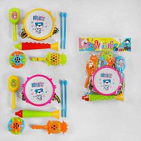 Музичні інструменти 5398-3 5 елементів, тріскачка, у пакеті