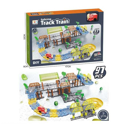 Трек 899-9 89 елементів, локомотив, в коробці