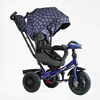 Велосипед 3-х кол. 8066 / 208-23 BestTrike "Perfetto"  поворотне сидіння, колеса гумові надувні, кошик, фара музична, USB, Bluetooth, в коробці