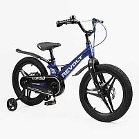 Велосипед дитячий двоколісний Corso RV-18103 «Revolt» (колеса Ø18"/гума, рама: магній, допоміжні колеса, гальмо ручне, від 6 років)