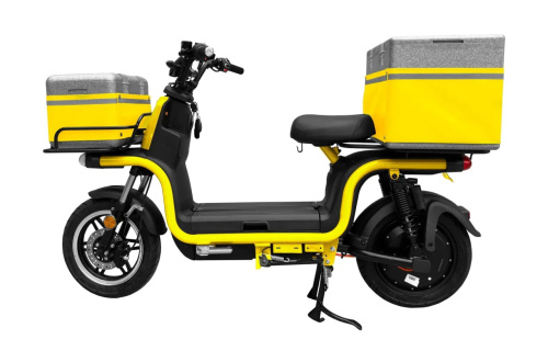 Електроскутер (Tailg) TLG U2s Yellow (колеса: Ø12", акб: 60V/45Ah/Li-ion/з'ємна, мотор: 1500W, пробіг на одному заряді до 100 км, до 60 км/год, жов.) фото 2